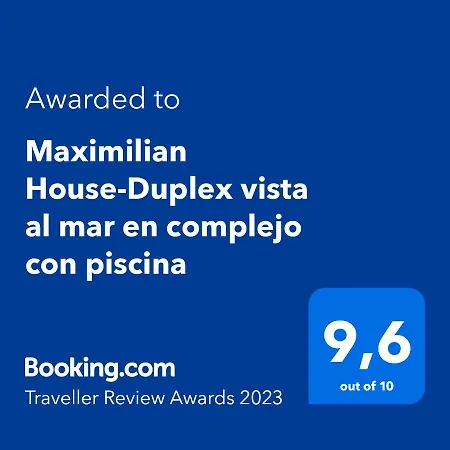 Maximilian House-duplex Vista Al Mar En Complejo Con Piscina * بويرتو ذيل كارمين